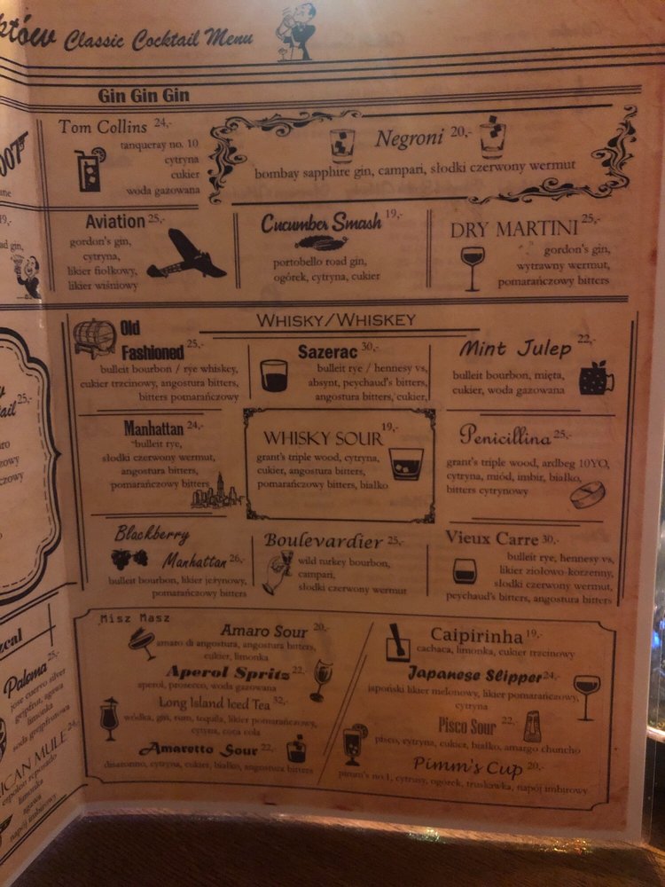 Napoje w Krainie Szeptów